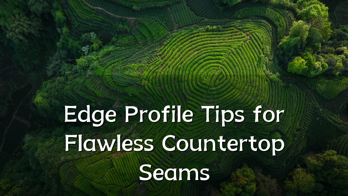 Edge Profile Tips for Flawless Countertop Seams
