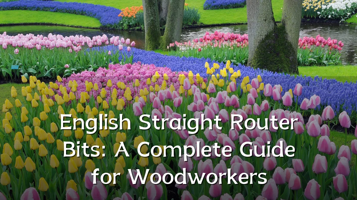 English Straight Router Bits: A Complete Guide for Woodworkers