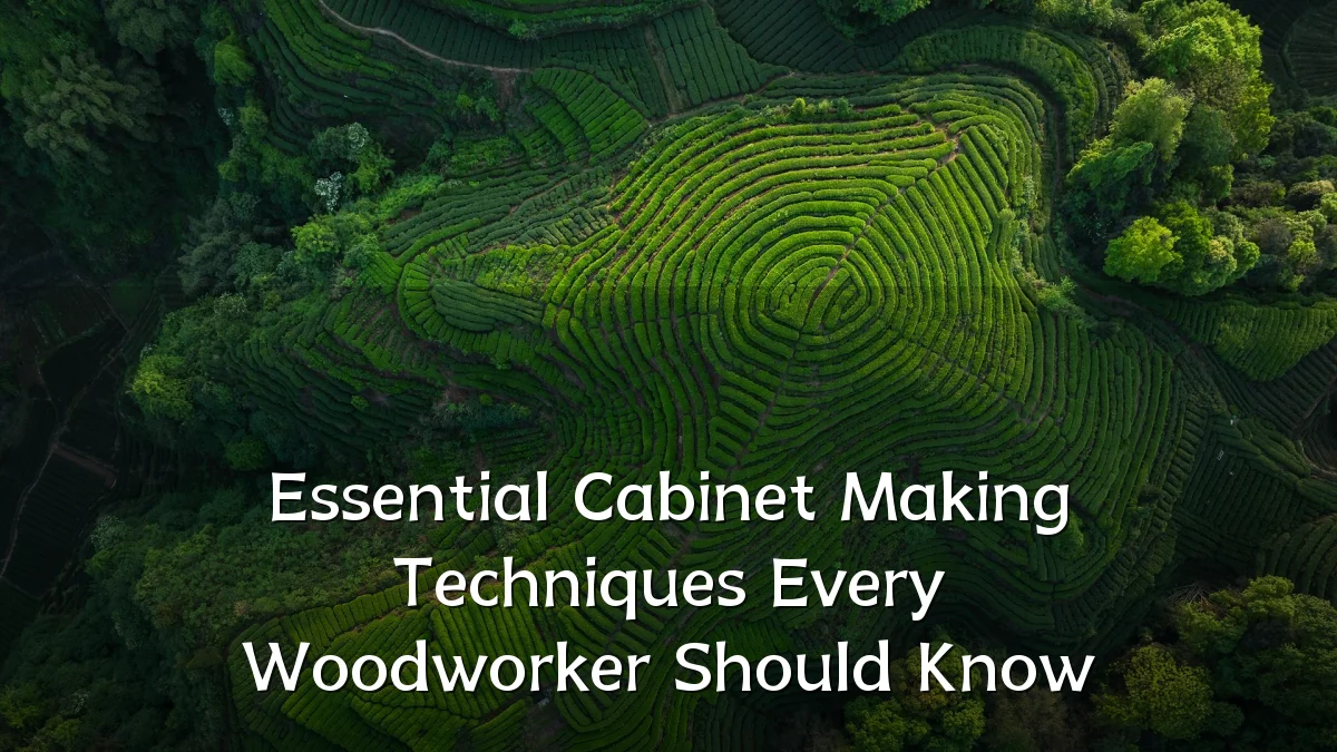 Essential Cabinet Making Techniques Every Woodworker Should Know