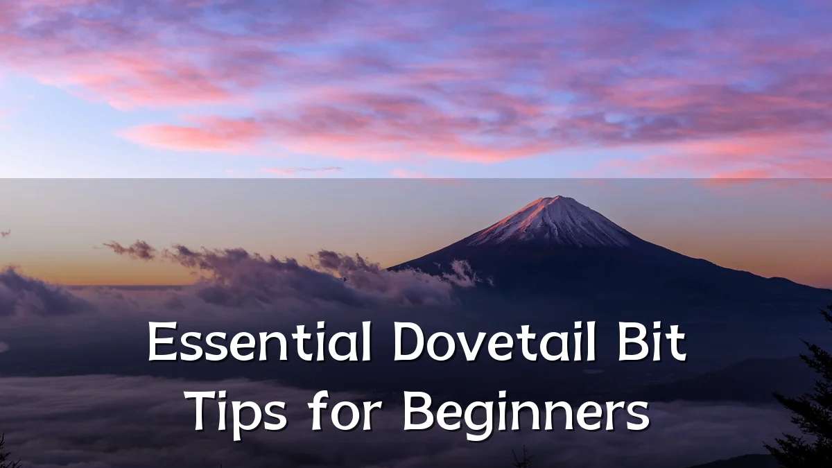 Essential Dovetail Bit Tips for Beginners