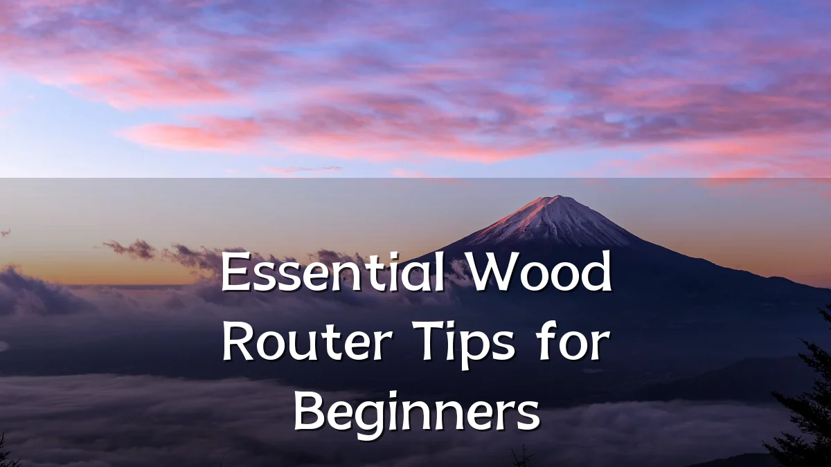 Essential Wood Router Tips for Beginners