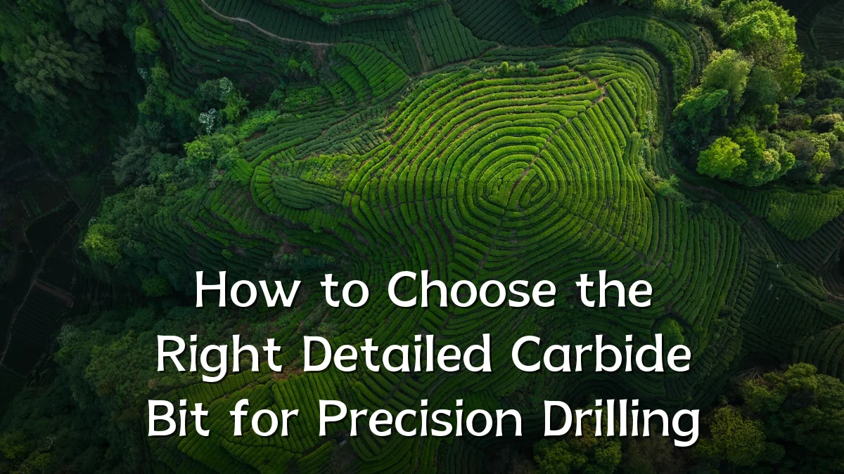 How to Choose the Right Detailed Carbide Bit for Precision Drilling