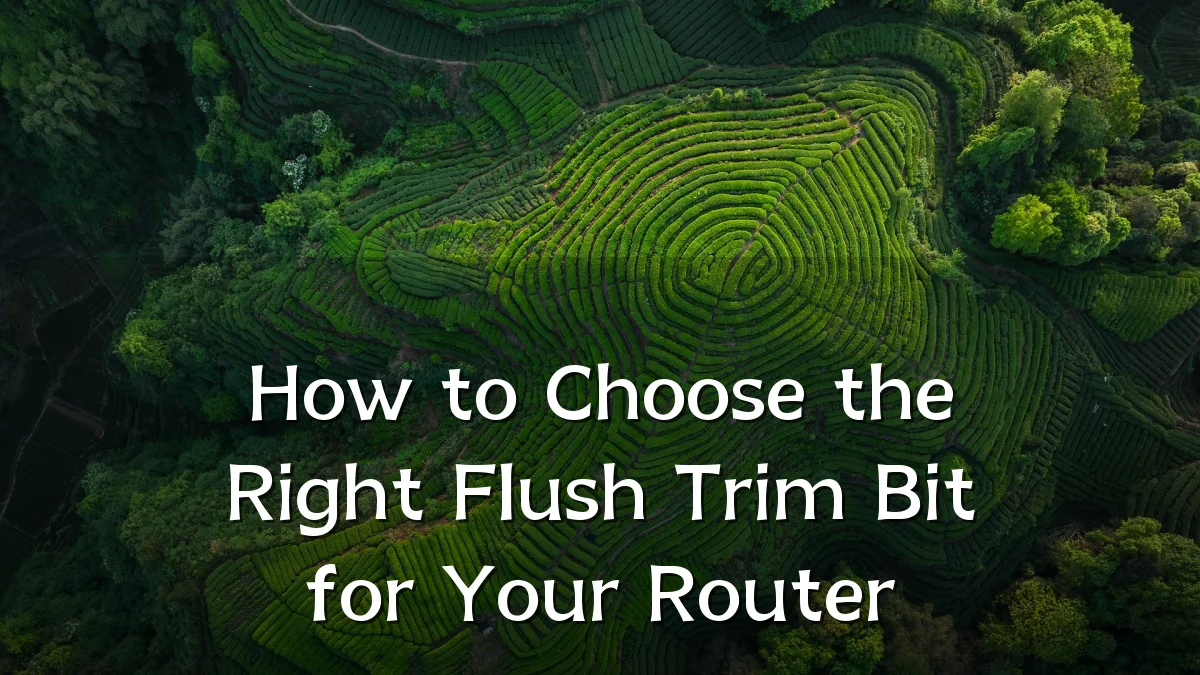 How to Choose the Right Flush Trim Bit for Your Router