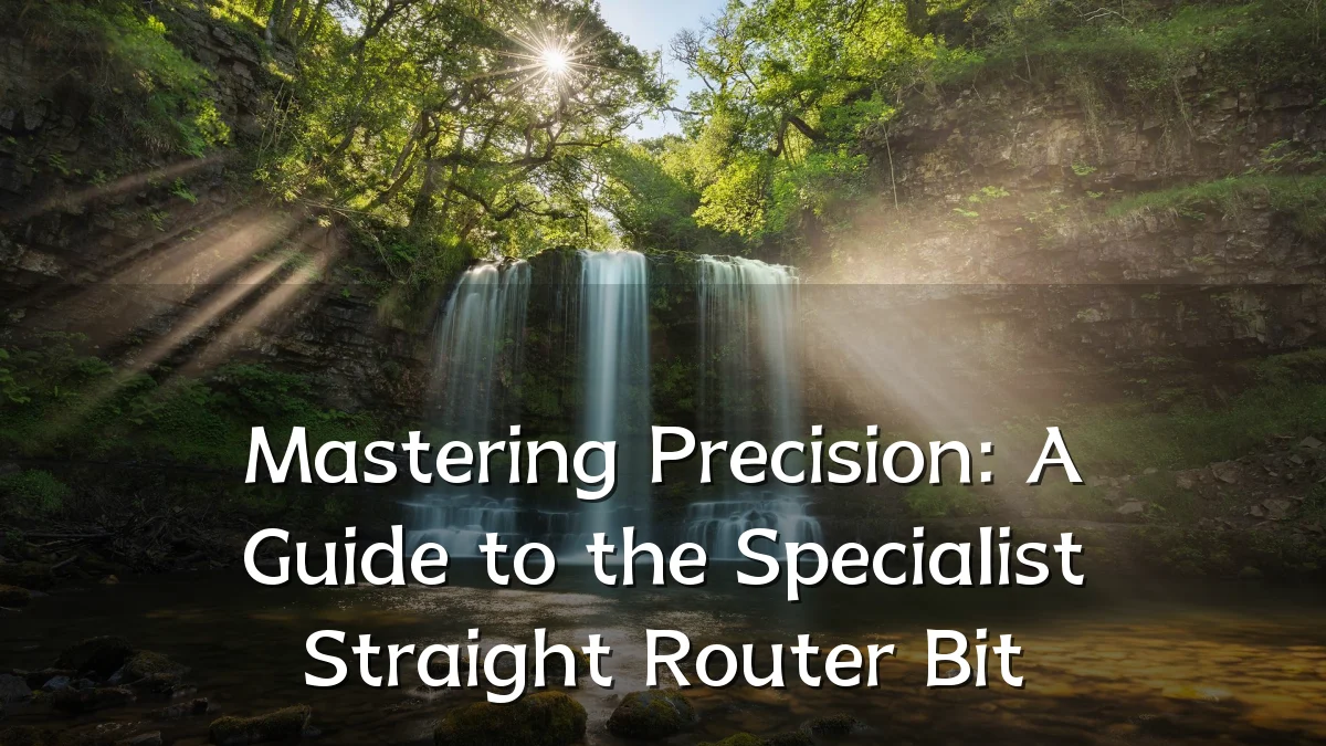 Mastering Precision: A Guide to the Specialist Straight Router Bit