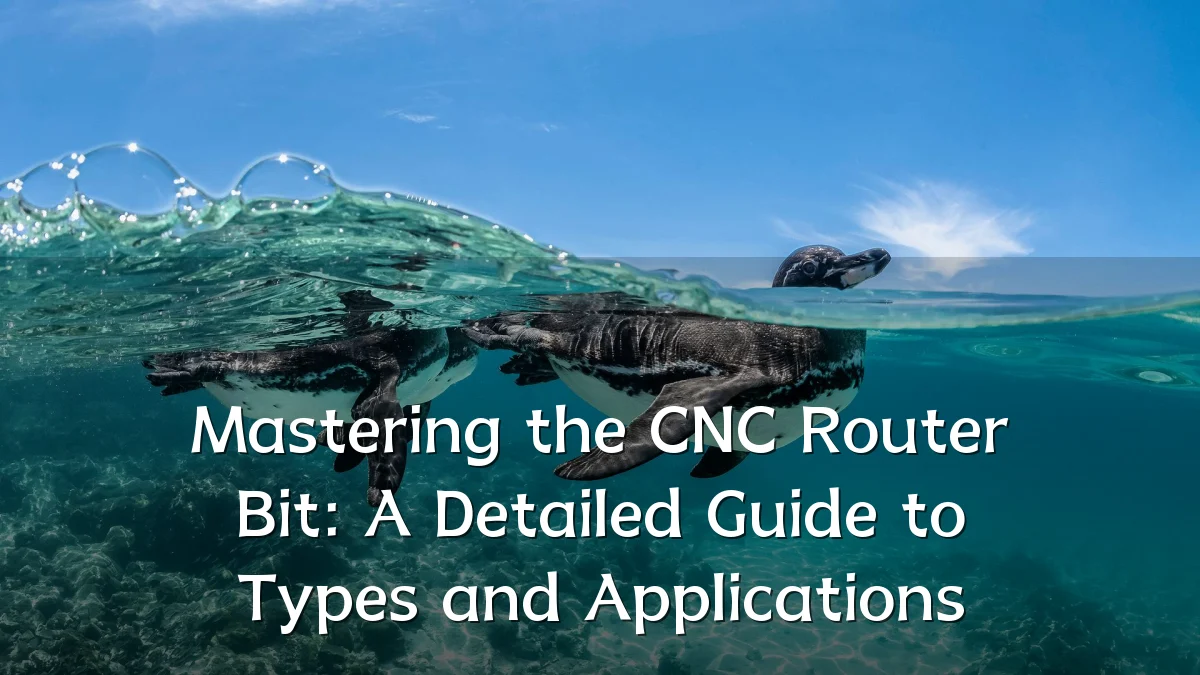 Mastering the CNC Router Bit: A Detailed Guide to Types and Applications
