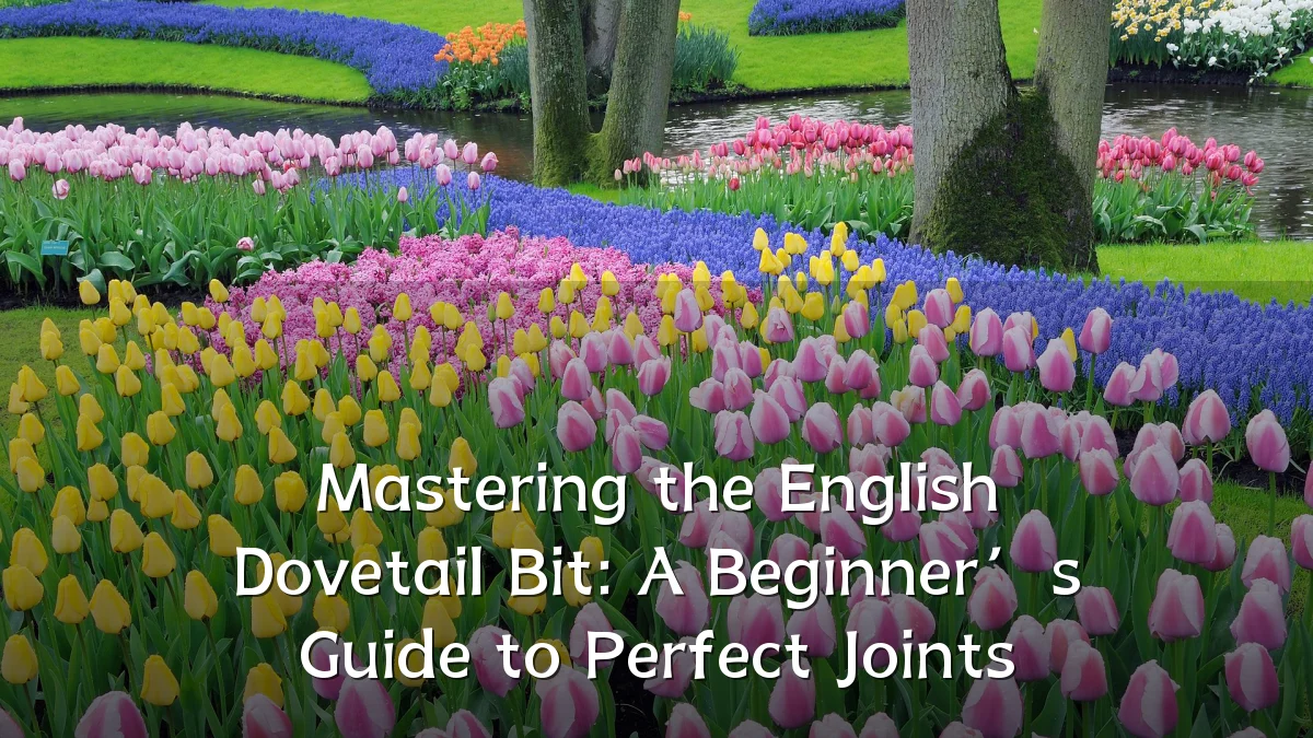 Mastering the English Dovetail Bit: A Beginner’s Guide to Perfect Joints