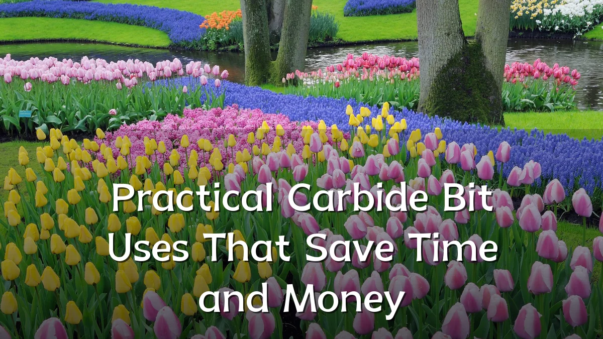 Practical Carbide Bit Uses That Save Time and Money