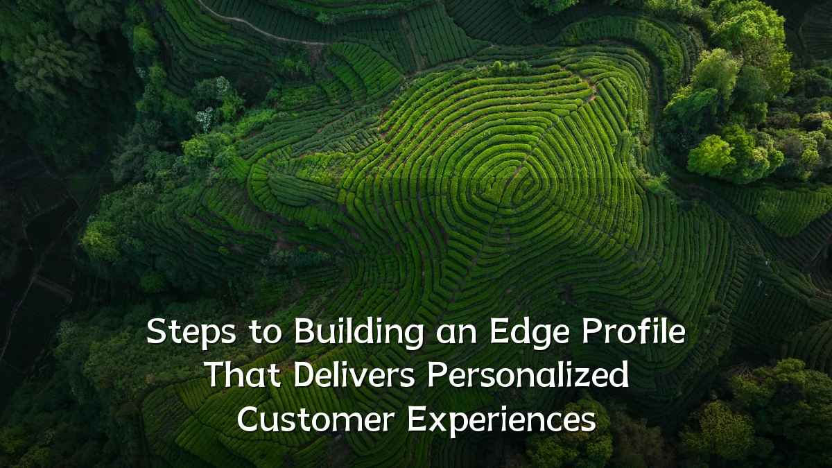 Steps to Building an Edge Profile That Delivers Personalized Customer Experiences