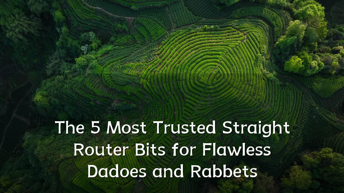 The 5 Most Trusted Straight Router Bits for Flawless Dadoes and Rabbets