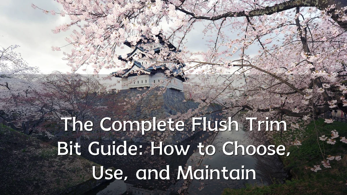 The Complete Flush Trim Bit Guide: How to Choose, Use, and Maintain