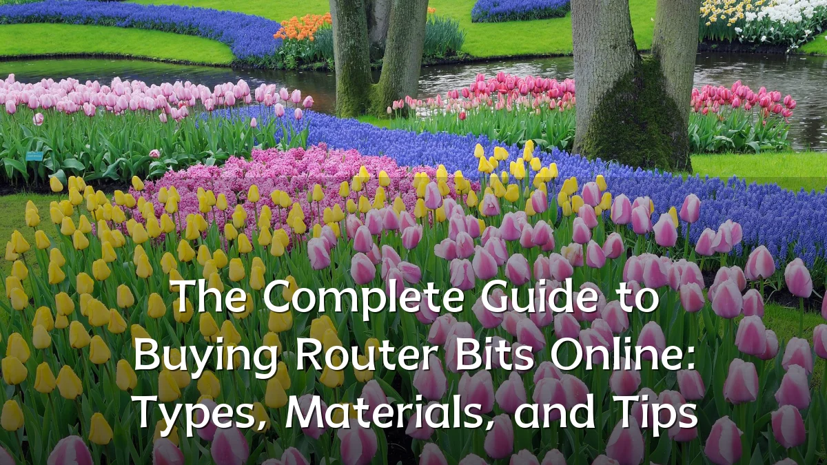 The Complete Guide to Buying Router Bits Online: Types, Materials, and Tips
