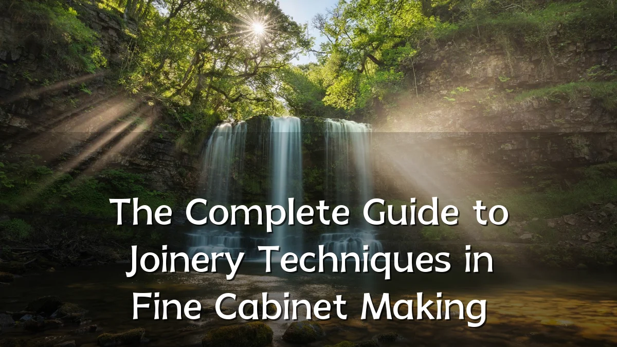 The Complete Guide to Joinery Techniques in Fine Cabinet Making