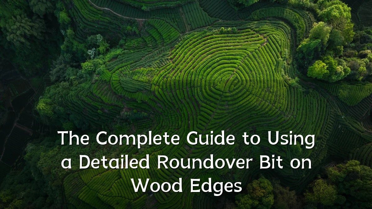The Complete Guide to Using a Detailed Roundover Bit on Wood Edges