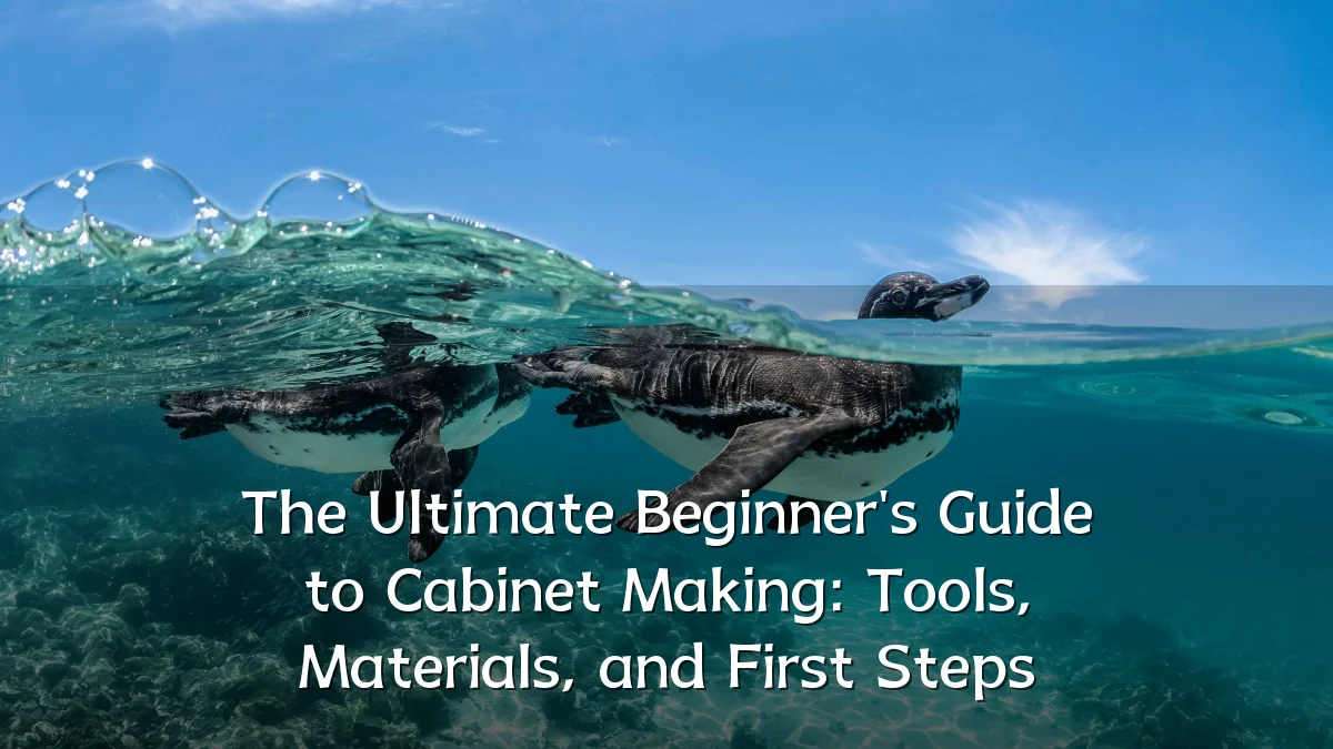 The Ultimate Beginner's Guide to Cabinet Making: Tools, Materials, and First Steps