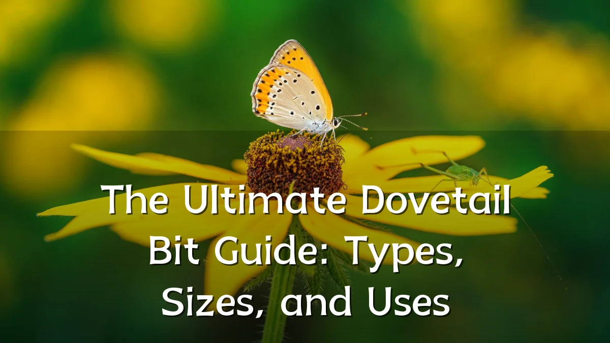 The Ultimate Dovetail Bit Guide: Types, Sizes, and Uses