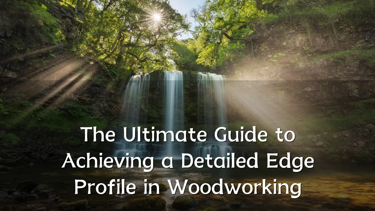 The Ultimate Guide to Achieving a Detailed Edge Profile in Woodworking