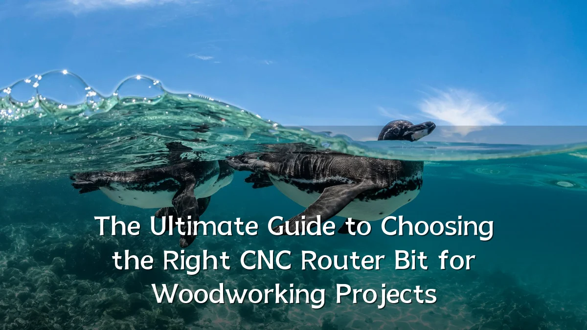 The Ultimate Guide to Choosing the Right CNC Router Bit for Woodworking Projects