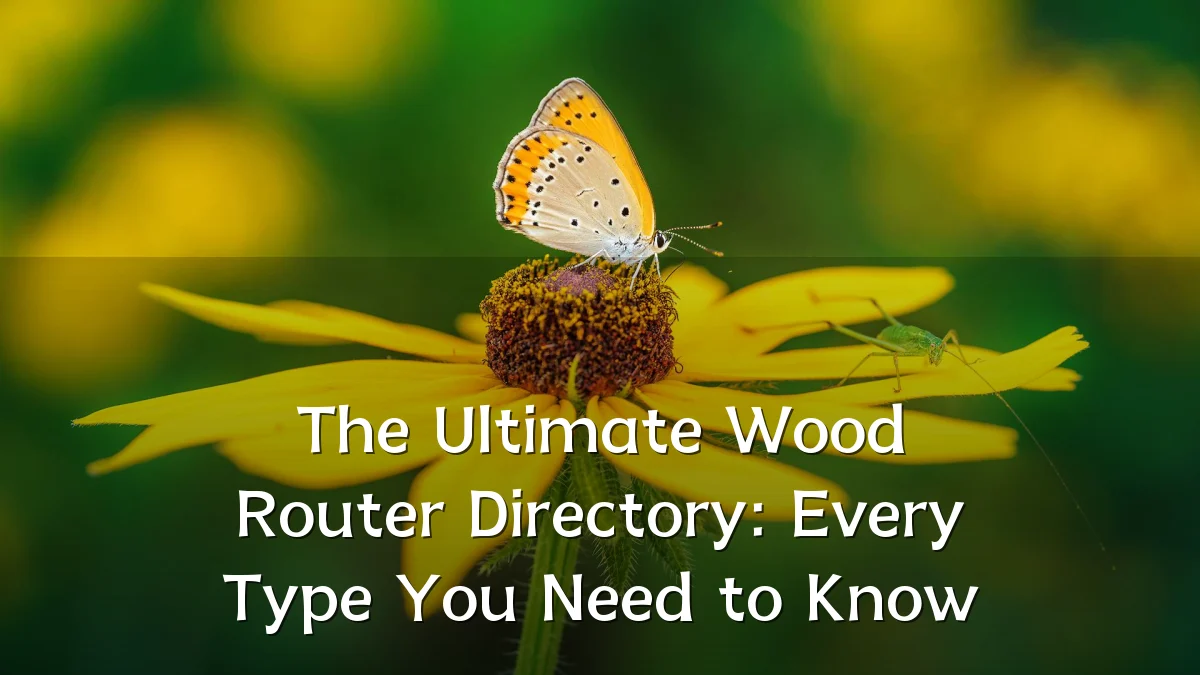 The Ultimate Wood Router Directory: Every Type You Need to Know