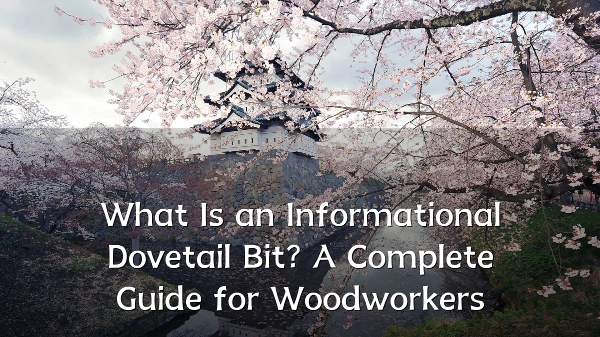What Is an Informational Dovetail Bit? A Complete Guide for Woodworkers