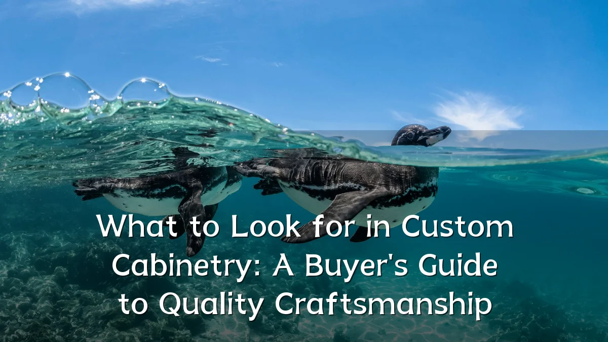 What to Look for in Custom Cabinetry: A Buyer's Guide to Quality Craftsmanship