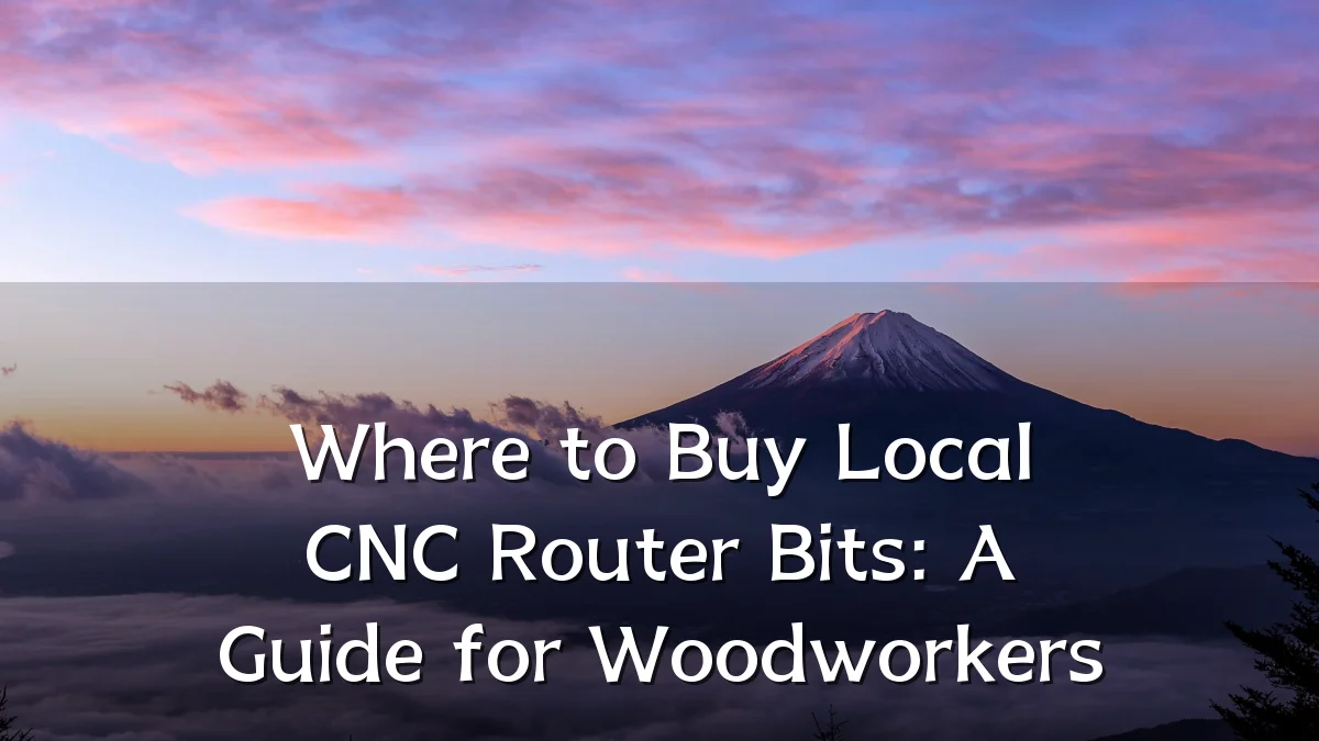 Where to Buy Local CNC Router Bits: A Guide for Woodworkers