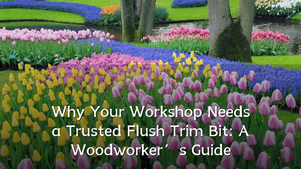 Why Your Workshop Needs a Trusted Flush Trim Bit: A Woodworker’s Guide