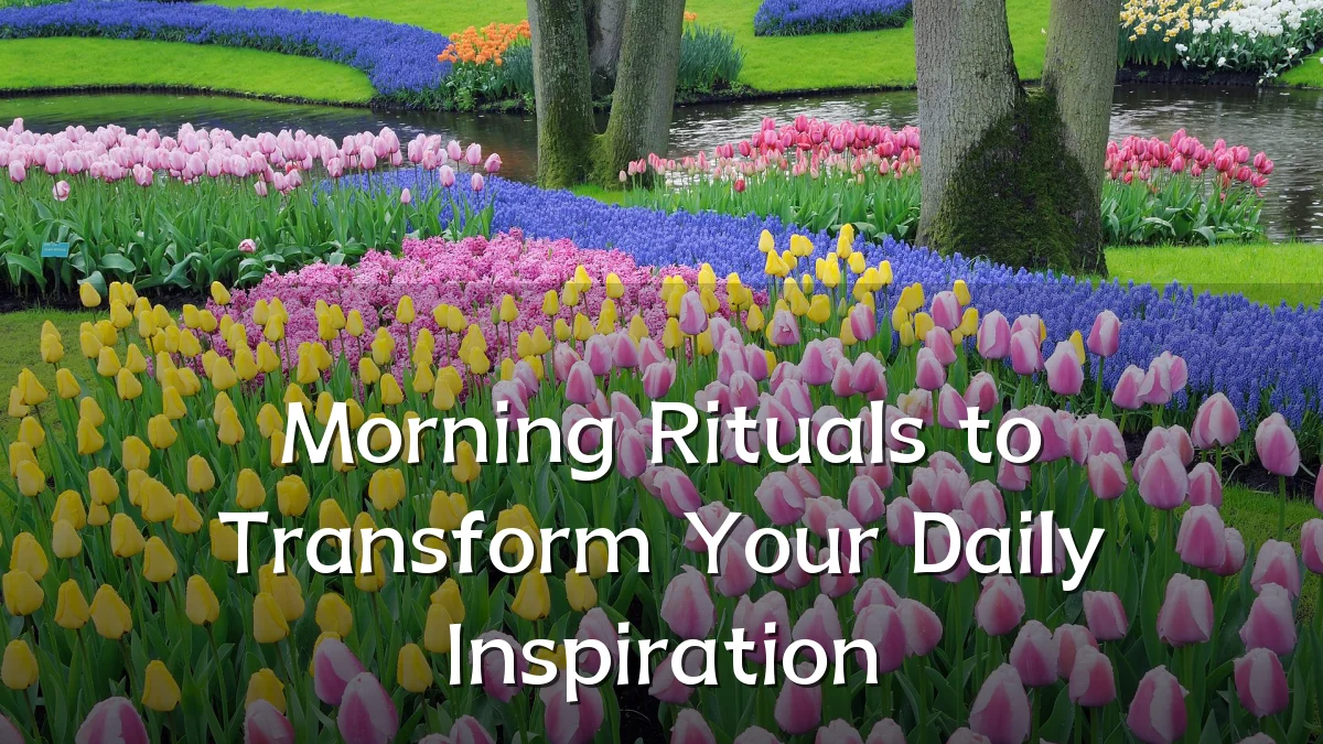 Morning Rituals to Transform Your Daily Inspiration